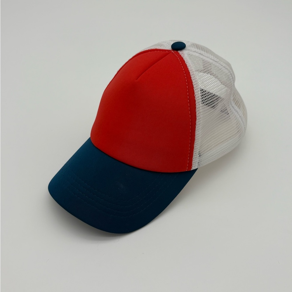 Red and Blue Trucker Hat - Unbranded